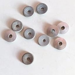 Generic EPDM Bonded Aluminium & Rubber Washer M5.5 x 16mm (10 Pcs) Silver & Black-image-32