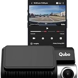 Qubo Car Dash Cam Pro 3K HDR from Hero Group, 5MP 3K QHD Resolution, Sony IMX335 Sensor, 140° View, 3.2" LCD Display, GPS Logger, WiFi, Emergency Recording, Made in India, Supports Up to 1 TB SD Card-31