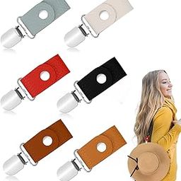 6Pcs Hat Clip for Summer Travel Hat Clip for Bag Travel Hat Clip for Women Beach Hat Clip Hat Holder for Travel Multicolor, Multicolor, Small-picture-28