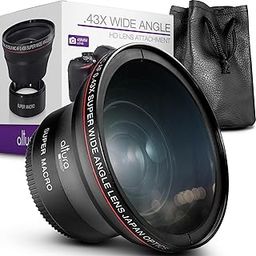 49MM 0.43x Altura Photo Professional HD Wide Angle Lens (w/Macro Portion) for Canon EOS M50 M M2 M3 M5 M6 Mark II M10 M100 M200 Mirrorless Cameras-picture-28