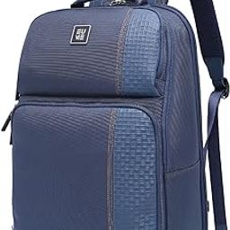 Zenith 24L Backpack Bag For Man| 2 Large Compartment office Laptop Backpack | Fits Up to 15.6" Laptop | Nylon and Vegan Leather | Travel Bag | Laptop Backpack For Men and Women-image-35