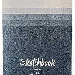 Kitabby – Sketchbook Series – A3 Size (Large)– Wire-O Bound Sketch Book – Micro-Perforations for Easy Tear Off – 50 Sheets – 160gsm Anti-Ageing, Acid Free, Archival Grade Fine Grain Paper – (Grey)-8