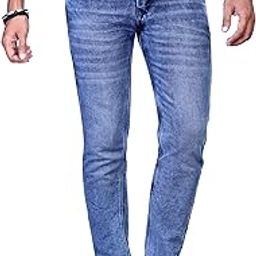 Men's Jeans, Black Faded Design, Regular Fit, Comfort Stretch, Size 30-image-77