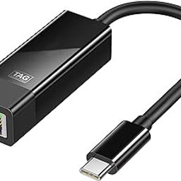 TAG USB Type C to Giga LAN Economy | RJ45 Gigabit Ethernet Wired Network Adapter | 1000 Mbps | Compact and Lightweight | Plug and Play | ABS Plastic | Supports PC, MacBook Pro Air, Laptops, Tablets-picture-30