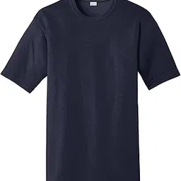 SPORT-TEK Unisex PosiCharge Competitor Cotton Touch Tee | Gym T-Shirt for Men & Women, Workout Clothing, True Navy, Large-image-5