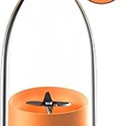 Mix & Go® USB Rechargeable Portable Juicer Blender – 420ml Mini Smoothie & Juice Maker for Fruits – Compact & Travel-Friendly – Orange-2