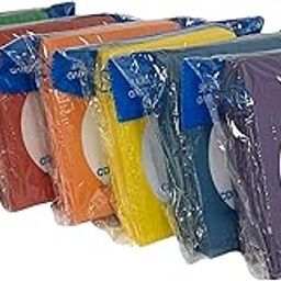 Mediaxpo Mediaxpo Assorted (Blue, Green, Red, Orange, Purple, Yellow) Color Paper CD Sleeves with Window & Flap (Pack of 600)-image-26