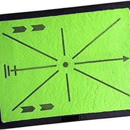 MERISHOPP® Golf Training Mat Practice Nonslip Driving Adults Outdoor Indoor Hitting Mat Black Line | Sporting Goods | Golf | Golf Training Aids | Nets, Cages & Mats-image-42