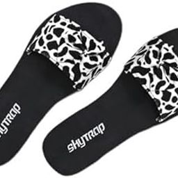 Women Solid Synthetic Heels Slippers Flipflop-image-70