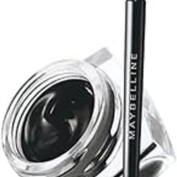 Maybelline New York Eyeliner, Intense Colour, Long-lasting, 36Hr wear, Lasting Drama Gel Eyeliner, Black-33
