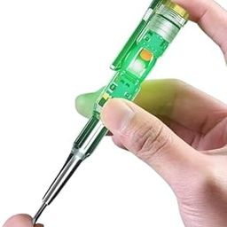 Viisolrt High-Brightness Intelligent Voltage Tester Pen – Multi-Function LED Electric Tester with Built-in Screwdriver, Power Detector & Safety Voltage Testing Tool (PACK OF-1)-image-89