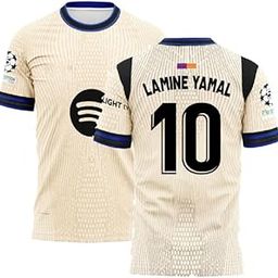 Barcelona New Jersey 2025 Yamal 10 Tshirt for (Kids,Men,Boys)-image-14