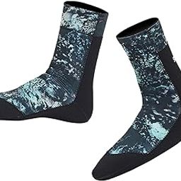 LOOM TREE® 5mm Neoprene Coldproof Waterproof Adults Diving Socks for Beach Swim Rafting for 46 to 47 | Water Sports | Fins, Footwear & Gloves | Boots, Booties-image-64