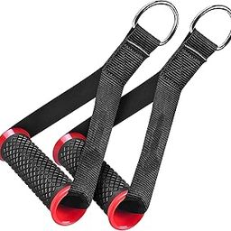 HT XPLORIX™ Pair of Nylon Heavy Duty Cable Cross Handle for Cable Machine Attachment-picture-30