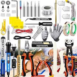 Stained Glass Kits for Adults，Stained Glass Supplies，Stained Glass Kit，with 60W Soldering Iron Kit,Glass Cutter Tool Kit,50g Solder Wire,Cut Resistant Gloves,for Stained Glass Making. (3)-image-85