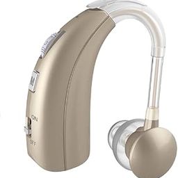 F31 Hearing Aids Amplifier, Digital Sound Amplifier, Rechargeable for Adults Seniors Small Sound Amplifier Noise Reduction and Feedback Cancellation(Gold)-picture-15