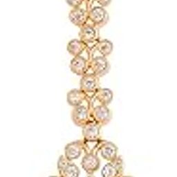 Green Gold Plated Zircon Tikka - 415949-image-48