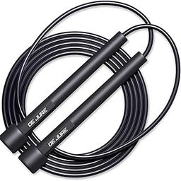 DE JURE FITNESS Adjustable Slim Shape Weight Loss Ball Pencil Speed Skipping Rope (A-2)-19