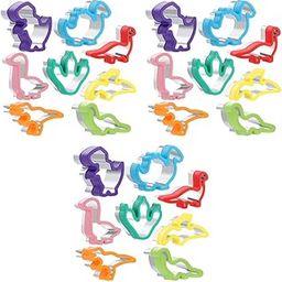 HASTHIP® 24PCS Dinosaur Cookie Cutters Set Stainless Steel Cutter Mold Fruit Slice Cake Molds DIY Kitchen Baking Kids Theme Birthday Party Supplies Favors-image-34