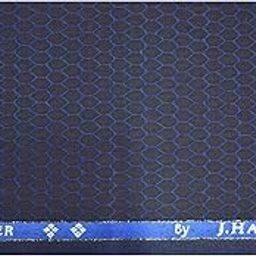 Designer Super 90's Fine Micron Wool Blue Unstitched Trouser Fabric-1.25 metres-picture-53