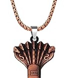 Shesh Nag Metal Pendant With 22 Inch Box Stainless Steel Chain | Serpent Necklace for Men & Women | Hindu Spiritual Snake Jewelry Accessory-image-104