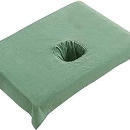 MERISHOPP® 3x Cotton SPA Half Table Cover Beauty Salon Bed Face Hole Towels|Health & Beauty | Massage | Linens & Covers-image-82