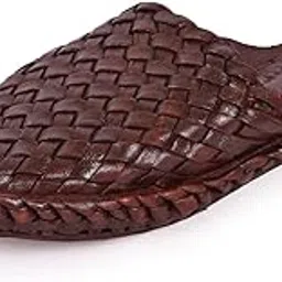royal khwaab Men's Kolhapuri chappals Leather hardcrafted Stylish,Ethinicwear & Dailywear Designed with Excellence 100% Comfortable.-picture-4