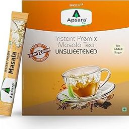 APSARA Instant Tea Premix Unsweetened Masala Tea 36 Sachets|Ready To Drink Tea With No Added Sugar|Enriched with Ginger, Cardamom, Pepper and Indain Spices, Sugar Free Masala Chai, 432 gram-image-12