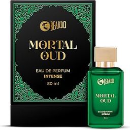 Beardo Mortal Oud Perfume for men 80ml | Oriental, Earthy scent with Honey, Citrus, Patchouli & Sandalwood notes | Long Lasting Premium Mens Perfume | All Season Eau de parfum for Men | Valentines gift for men | Gift for Men-image-5