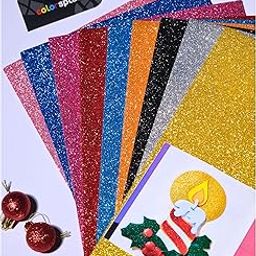 COLORSPLASH A/4 Glitter Foam Sheets-picture-22