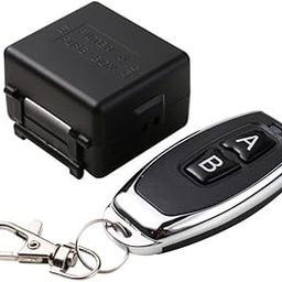 Mini Wireless Receiver DC 12V 1CH Relay Module | 433MHz RF Remote Control Switch | Universal Garage Door Opener Receiver with RF15 Remote | R03 Receiver Board-5