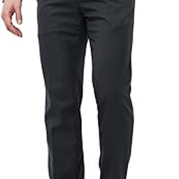 Men Slim Fit Structure Pattern Poly Viscose Blend Flat Front Formal Trouser-picture-10