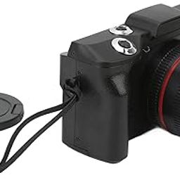 Hosi Digital Camera, Vlogging Camera Recording While Charging 16MP 1/4in Screw Mount for Recording (Black)-28