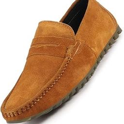Men Suede Driving Shoe-image-9