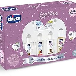 Chicco Baby Moments Baby Caring Gift Pack (Purple) with 7 Baby Skin & Haircare Products | Baby Care Gift Set for Newborn Baby Shower, New Parents, and Birthdays | Phenoxyethanol Free-image-94