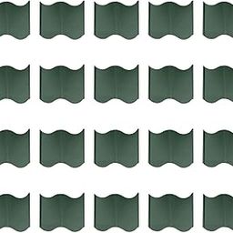 Enakshi (LABEL) Creations 20 Pieces Garden Edging Border Landscape Edging Fence for Patio Walkway Lawn Green-image-41