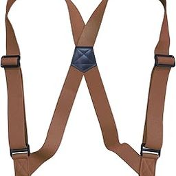 ™ Suspenders for Men Adjustable Pants Durable Utility for Wedding Camel | Suspenders Braces | Mens Accessories-image-79