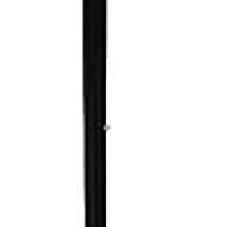 MUBBA 4 Leg Walking Sticks Height Adjustable Iron Stick Quadripod Chrome (Full Black)-image-11