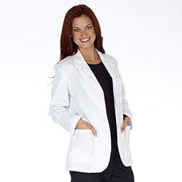 PrimeSurgicals 100% Cotton Women's Lab Coat With 100 Days Warranty Size (38 • Medium)-image-35