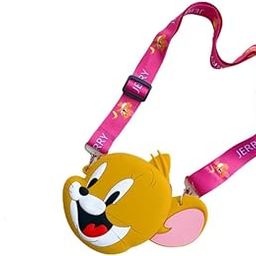 EITHEO Girls Mini Cute Tom Silicon sling Bag Crossbody Kids Girl's Shoulder Messenger Side Small Bag for casual party messenger bag for women Coin wallet purse party zipper pocket Travel Bag-image-7