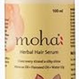 moha: Herbal Hair Serum For Men & Women | Non Sticky & Non Greasy Hair Serum For Silky & Smooth Hair, Tames Frizzy Hair | Strong, Tangle Free & Frizz-Free Hair (100 ML) Pack of 1-18