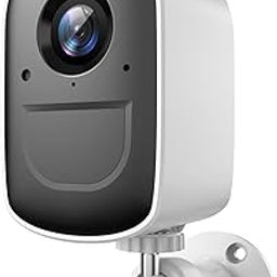 Home Security Cameras Wireless Outdoor with Motion Detect, 2K Night Vision Outside Camera for Home Security Support SD/Cloud Storage, WiFi Battery Operated Security Cameras for Indoor Outdoor Monitor-0