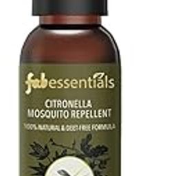 Fabessentials Citronella Mosquito Repellent - 50ml | Mosquito Repellant Spray | 8 Hours Protection Against Dengue, Malaria & Chikungunya | 100% Natural Mosquito Repellent Liquid-31