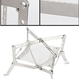 Mini BBQ Grill Barbecue Grilling Grate Stove Fire Pit Tools S-image-28