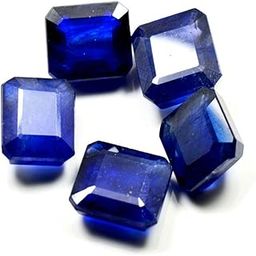 Natural Blue Sapphire at Wholesale Lot (Rs 225/carat) Fine Quality Square Shape नीलम Loose Gemstone for Reselling Astrologers Jewellers Crystal Healing Kanya Rashi Virgo Zodiac Sign-picture-43