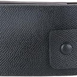 Minimalist Card Holder Large Capacity Money Clip PU Women Pocket Black Clothing, Shoes & Accessories | Mens Accessories | Wallets-image-10
