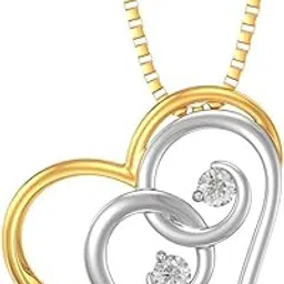 joyalukkas Pride Diamond Collection 18K Yellow Gold and Diamond Pendant-picture-15