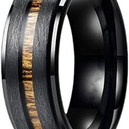 Retro Tungsten Finger Ring for Men & Boys | Stainless Steel | Stylish & Minimal | Birthday Gift | Aesthetic Jewellery | Accessories for Everyday Wear-image-51