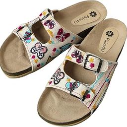 Women's Flats Ethnic Punjabi Traditional Flat Embroidered Canvas Fancy Comfortable Sole for Womens & Girls-image-67