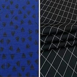 Pri & Su CottLinns Combo fo Giza Cotton Printed Shirt 7000017 & Fabric Trouser 90027-image-49